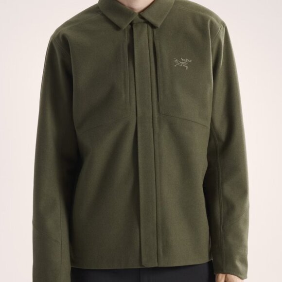 Arc'teryx Sawyer Wool Overshirt Men's Small BNWT - Picture 4 of 9